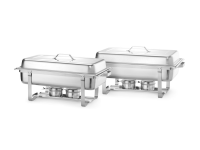Chafing dish Gastronorm 1/1, HENDI, Kitchen Line, 9L, 2 st., 600x358x(H)295mm