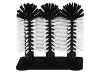 Spoelborstel 3-delig kunststof voet