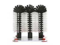 Spoelborstel 3-delig aluminium voet