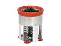 Spoelborstel rond enkelvoudig aluminium