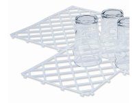 Afdruipmat 30x20 cm transparant schakelbaar (set van 10)