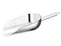 Schep, BarUp, 0,92L, Zilver, 432x140mm