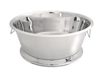 Champagnekoeler - Wijnkoeler XXL 55 cm bowl rvs enkelwandig Portefino