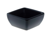 Sausbakje / Schaal Melamine 6x6cm H3,5cm 10cl Zwart Melamine Truyts
