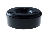 TerrasAsbak 11,5cm rond zwart Melamine Truyts