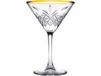Timeless Martiniglas 23 cl met gouden rand