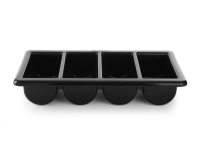 Bestekbak, HENDI, Zwart, 530x325x(H)100mm