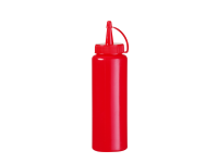 Dispenser flacon, HENDI, 0,2L, Rood, ⌀50x(H)185mm