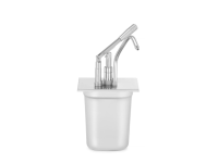 Deksel met pomp voor GN containers, HENDI, GN 1/6, 180x165mm