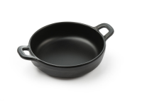 Mini ronde pan Little Chef, HENDI, Zwart, 150x115x(H)37mm