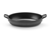 Mini ovale pan Little Chef, Fine Dine, Zwart, 155x80x(H)37mm