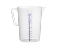 Maatbeker polypropyleen, HENDI, 3L, ⌀160x(H)240mm