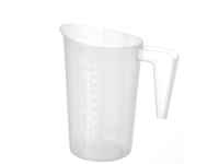 Maatbeker stapelbaar, HENDI, 1L, ⌀124x(H)170mm