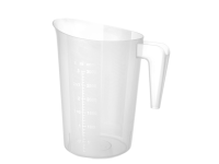 Maatbeker stapelbaar, HENDI, 3L, ⌀181x(H)233mm