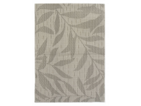 Placemat, bladeren – set, HENDI, Lichtgrijs, 6 st., 450x300mm