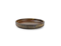 Plat bord 13,5xH2cm dark brown Escura