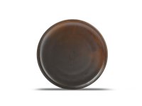 Plat bord 26xH2,5cm dark brown Escura
