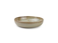 Diep bord 22xH4,5cm beige Escura