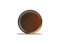 Plat bord 20cm dark brown Escura