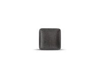 Plat bord 10x10cm black Dusk