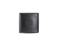 Plat bord 26x26cm black Dusk