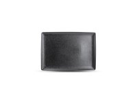 Plat bord 28x20cm black Dusk
