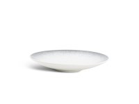 Diep bord 24,5xH4cm black speckled Dusk