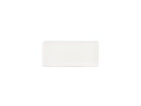 Plat bord 22x10cm white Dusk