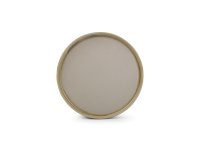 Plat bord 24xH1,5cm brown Structo