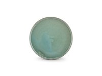 Plat bord 28xH1,5cm turquoise Structo