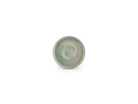 Schotel 14xH1,5cm voor kop 8/14cl turquoise Structo