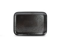 Plat bord 28x20cm black Oxido