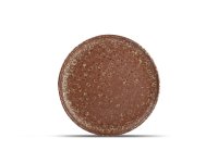 Plat bord 26cm rusty Oxido