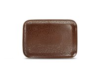 Plat bord 28x20cm rusty Oxido