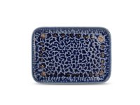 Plat bord 28x20cm cobalt Oxido