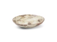 Diep bord 25xH5cm brown Brush