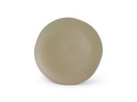 Plat bord 27xH2cm olive Mosaic
