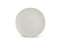 Plat bord 27xH2cm almond Mosaic