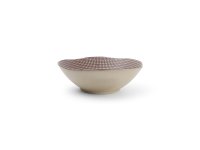 Kom 19,5xH6,5cm aubergine Mosaic