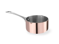 Steelpannetjes met schenktuit, HENDI, 0,16L, ⌀75x(H)40mm