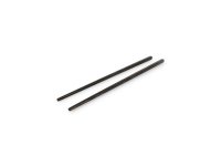 Eetstokje matte black Helix - set/6