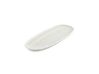 Serveerschaal 34x14,5xH2,5cm white Filo