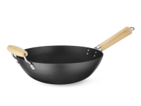 Wok met houten handvat, HENDI, ⌀324x565mm