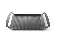 Grillplaat voor inductiekookplaten, HENDI, 390x260x(H)35mm