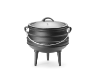 Gietijzeren pan, HENDI, Zwart, ⌀245x(H)280mm