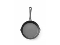 Gietijzeren Skillet, HENDI, Zwart, ⌀200x(H)40mm