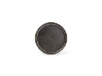 Plat bord 13,5xH2cm black Ceres