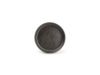 Plat bord 13,5xH3cm black Ceres