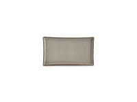 Plat bord 22x12cm grey Line