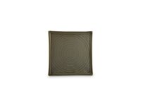 Plat bord 20,5x20,5cm green Line